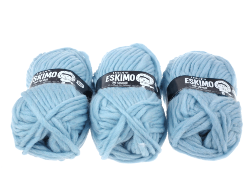Włóczka, DROPS Eskimo, kolor 31 niebieski pastelowy, Wełna