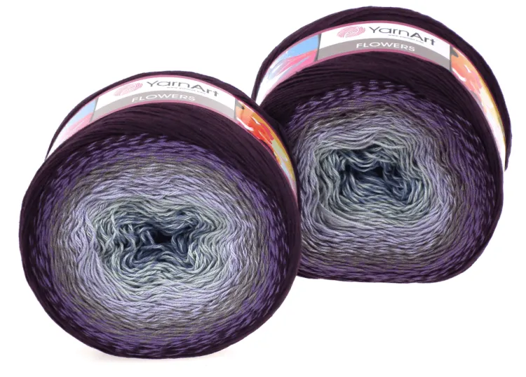 Włóczka Ombre Yarn Art Flowers, kolor 278
