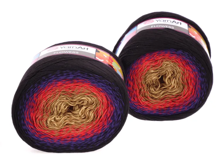 Włóczka Ombre Yarn Art Flowers, kolor 265