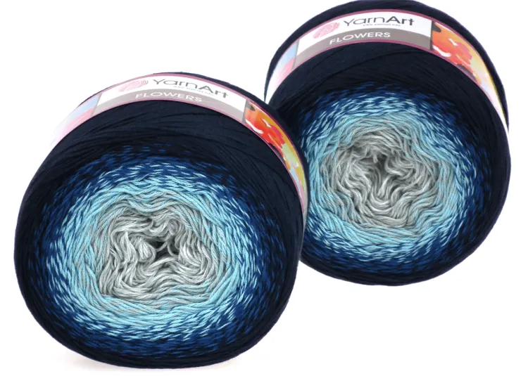 Włóczka Ombre Yarn Art Flowers, kolor 261