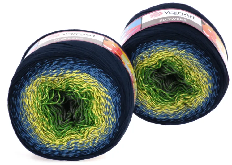 Włóczka Ombre Yarn Art Flowers, kolor 250