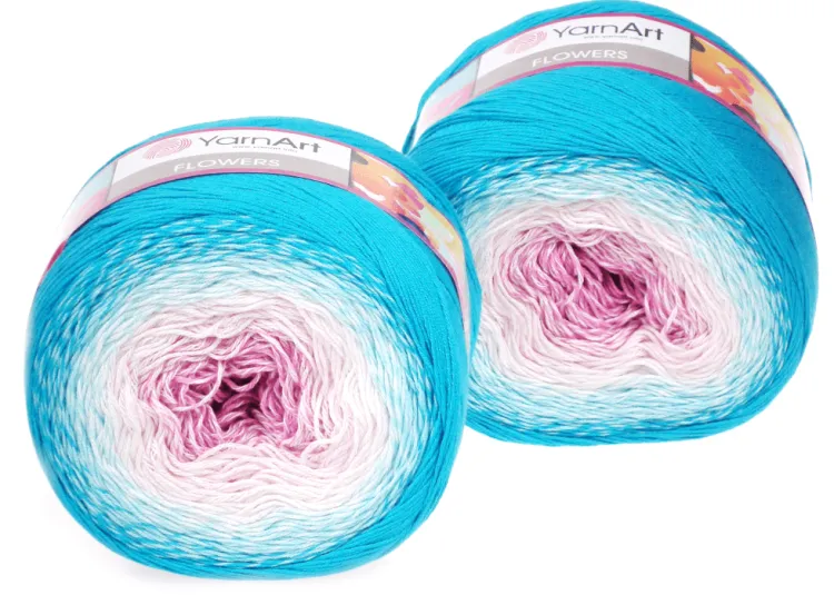 Włóczka Ombre Yarn Art Flowers, kolor 294