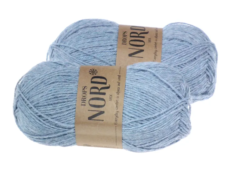 Włóczka DROPS Nord, kolor 08 mgła