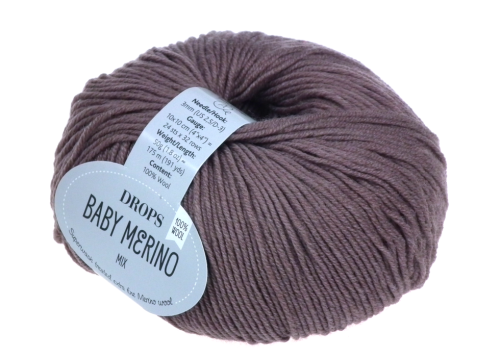 welna merino - DROPS Baby Merino - kolor 17 bezowy