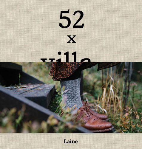 Książka, "52 Weeks of Socks", Laine Publishing