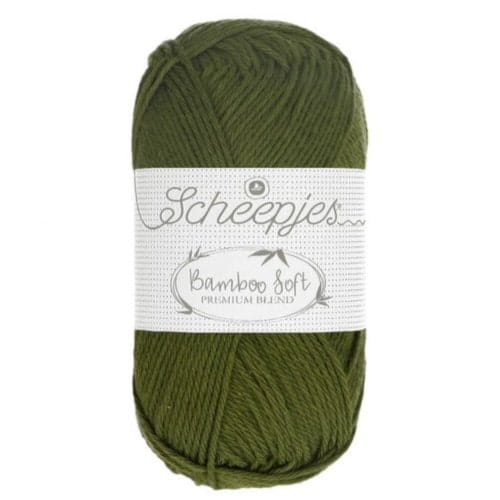 wloczka-Scheepjes-Bamboo-Soft-256-ciemna-oliwka-bambus-bawelna