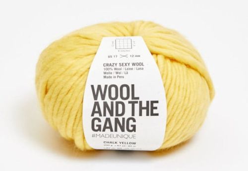 welna-peruwianska-Crazy Sexy Wool -kolor-Chalk Yellow