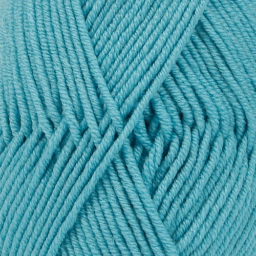welna-merino-Drops-Merino Extra Fine-kolor-43-niebieski morski
