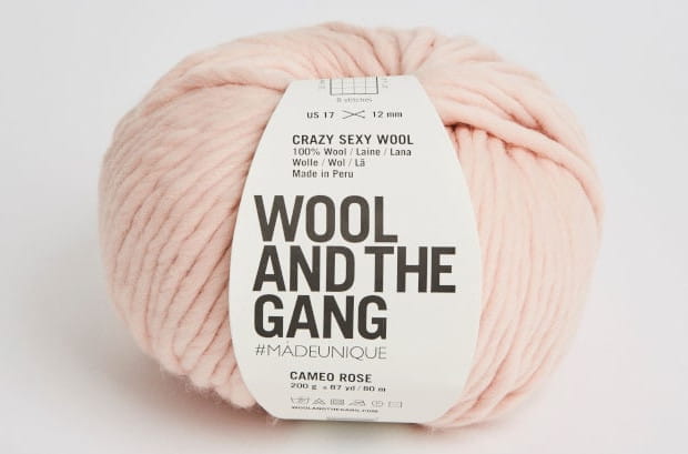 wloczka-Wool and the Gang-Crazy-Sexy-Wool-kolor-cameo-rose