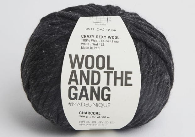 wloczka-Wool and the Gand - Crazy Sexy Wool-kolor-charcoal