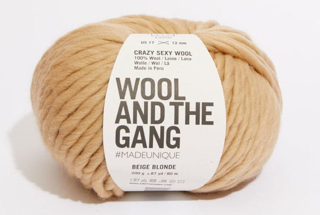 wloczka-Wool and the Gand - Crazy Sexy Wool-kolor-beige-blonde