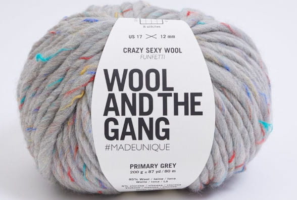wloczka-Wool and the Gand - Crazy Sexy Wool-kolor-primary-grey