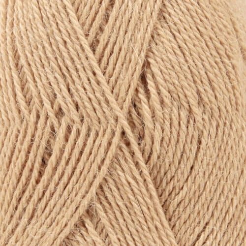 kolor 302 camel, włóczka Alpaca Drops