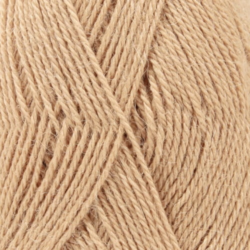 kolor 302 camel, włóczka Alpaca Drops