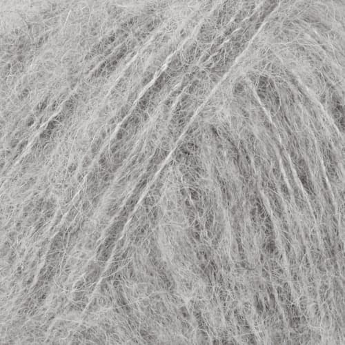 Drops Brushed Alpaca Silk, kolor 02 jasny szary