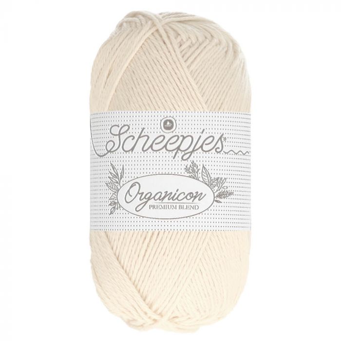Włóczka Organicon, Scheepjes, kolor 220 broken almond
