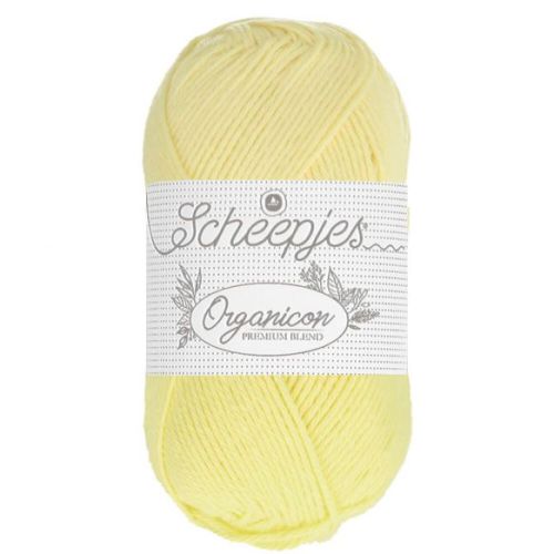 Włóczka Organicon, Scheepjes, kolor 210 buttermilk