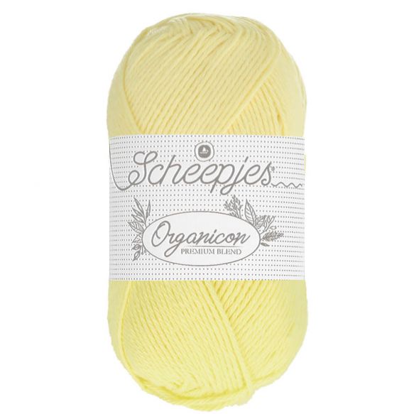 Włóczka Organicon, Scheepjes, kolor 210 buttermilk