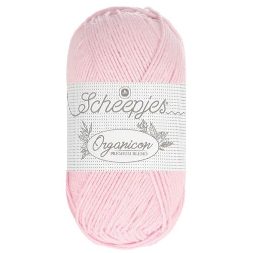 Włóczka Organicon, Scheepjes, kolor 206 soft blossom