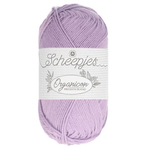 Włóczka Organicon, Scheepjes, kolor 205 lavender