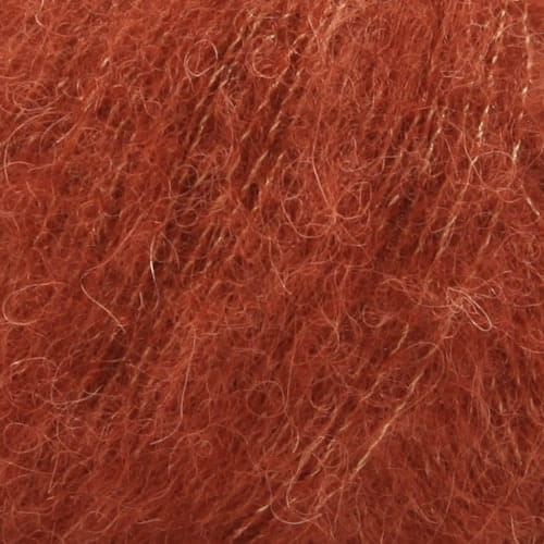 włóczka Drops, Brushed Alpaca Silk, kolor  24 rdzawy .jpg