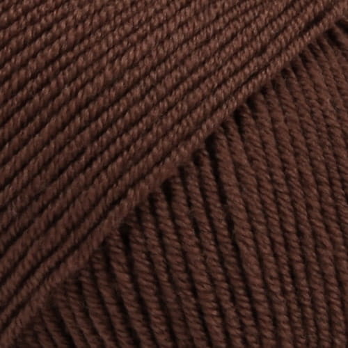 wełna merino, Drops Baby Merino, kolor 52 czekoladowy