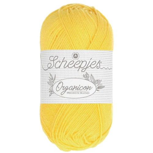 Włóczka Organicon, Scheepjes, kolor 211 gentle primrose