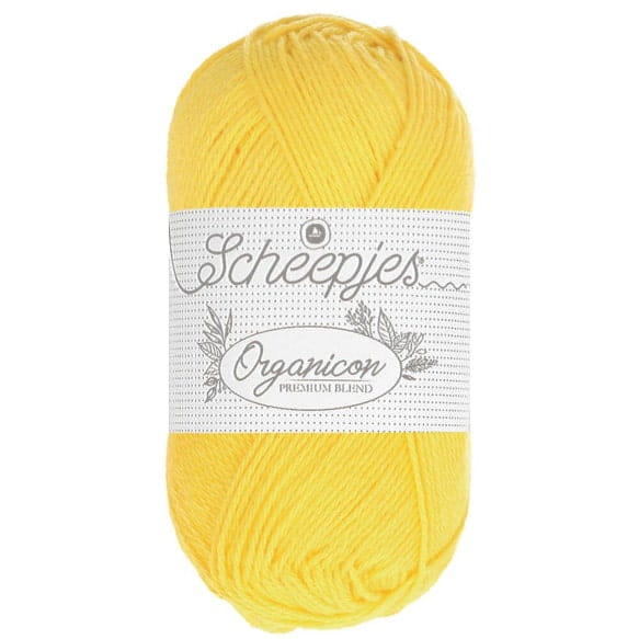 Włóczka Organicon, Scheepjes, kolor 211 gentle primrose