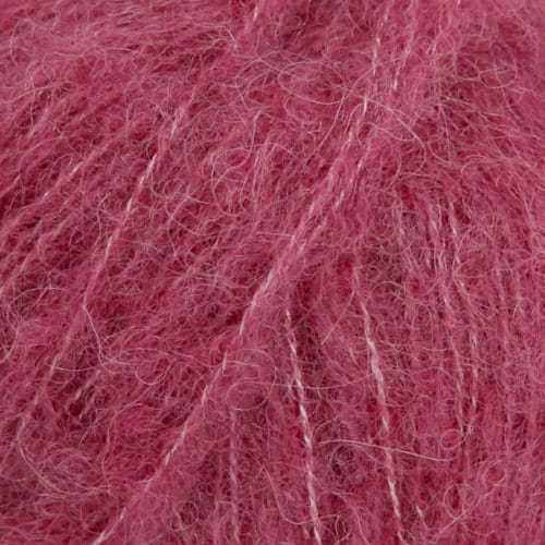 włóczka Drops, Brushed Alpaca Silk, kolor 08 wrzos