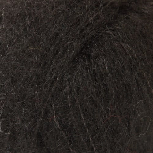 włóczka, Brushed Alpaca Silk, kolor 16 czarny