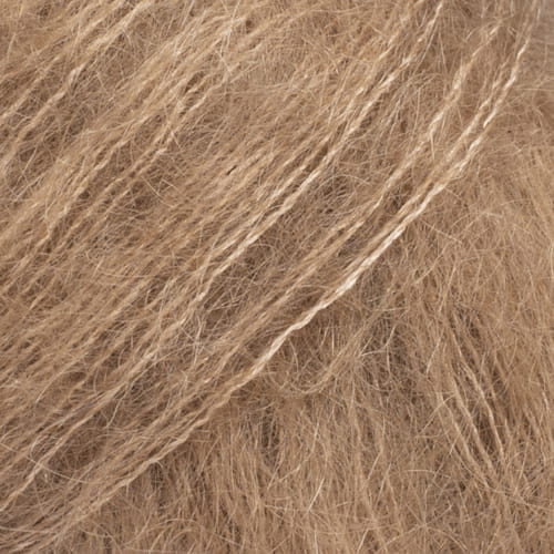 włóczka, Drops Kid-Silk, kolor migdałowy, nr 42