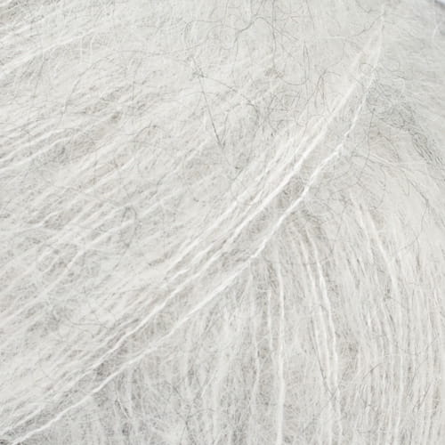 włóczka, Drops Kid-Silk, kolor światło księżyca, nr 44