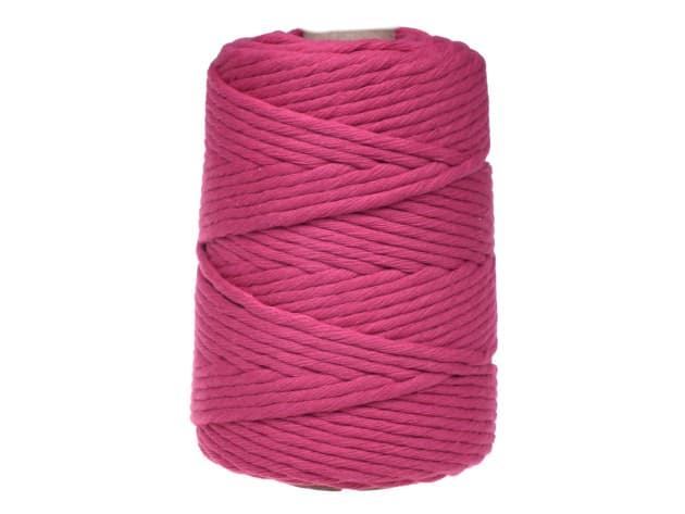 Sznurek do makramy 5mm ,kolor fuksja nr 460