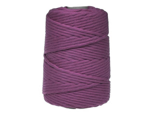 sznurek do makramy 5mm, kolor wrzosowy 550