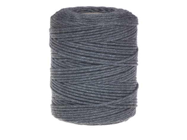 sznurek bawełniany 2mm, kolor ciemny szary 735