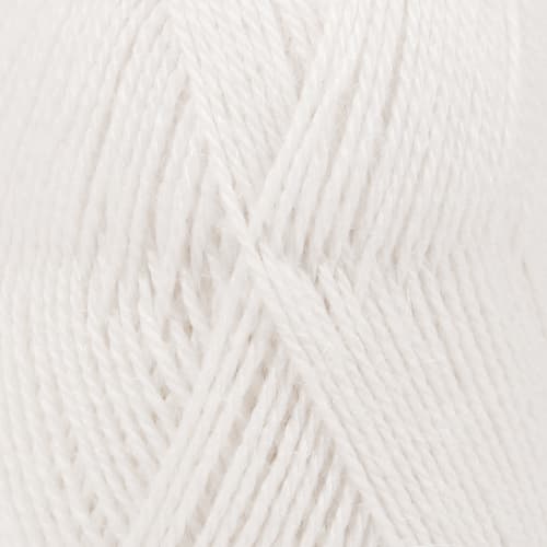 włóczka, Drops Alpaca, kolor 101 biały