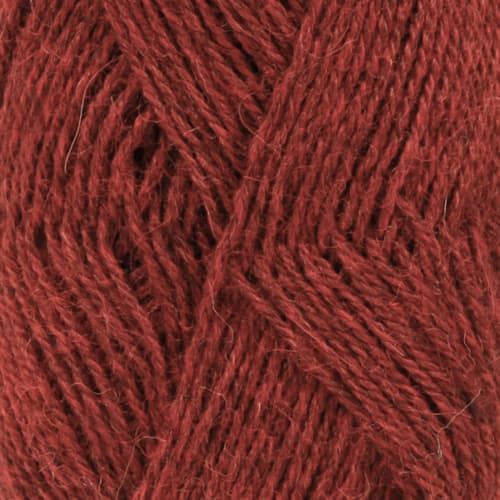 włóczka, Drops Alpaca, kolor bordowy 3650
