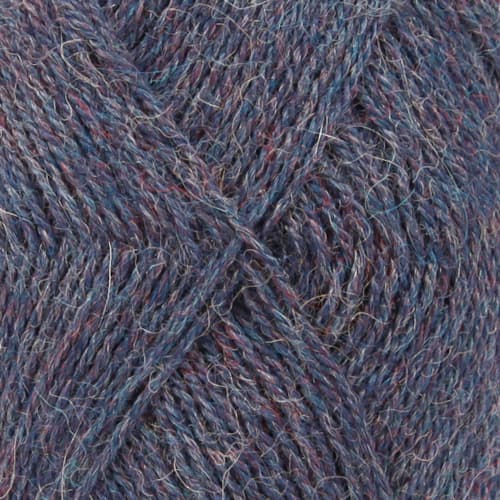 włóczka, Drops Alpaca, kolor niebieski 6360