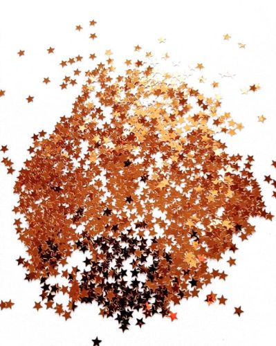 Konfetti, złote gwiazdki
