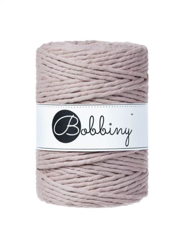 Sznurek do makramy, skręcany, Bobbiny, pearl, perłowy