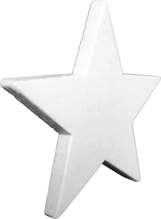 gwiazda styropianowa