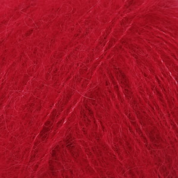 Drops Brushed Alpaca Silk, 7 czerwony
