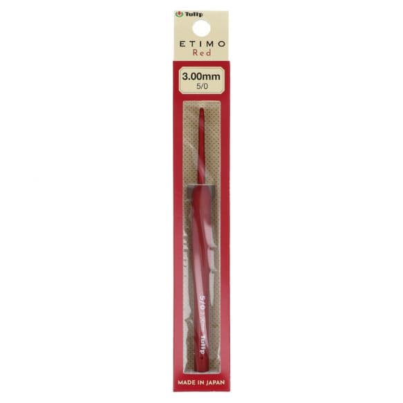 Szydełko Tulip Etimo Red, 3mm