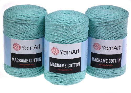 Sznurek do makramy, 3mm Yarn Art, Macrame Cotton, 775 miętowy