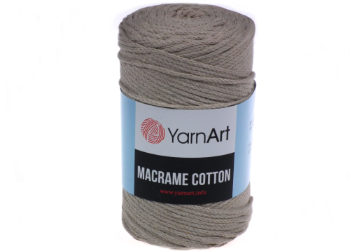 Sznurek do makramy, 2mm Yarn Art, Macrame Cotton, 753 beżowy