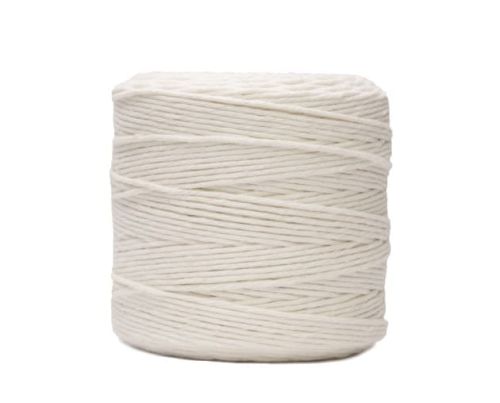 Sznurek bawełniany, 2mm, naturalny, 300m