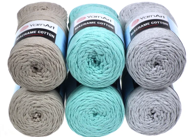 Sznurek do makramy, Yarn Art, Macrame Cotton