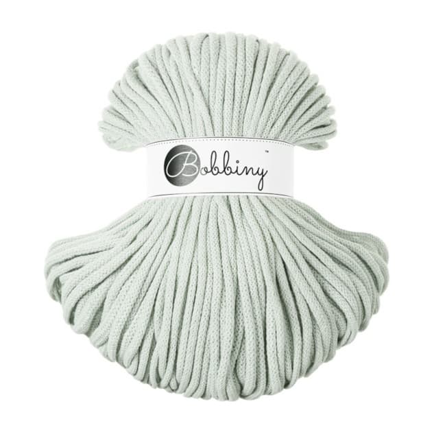 Sznurek, 5mm, Bobbiny, Milky Green, 100m