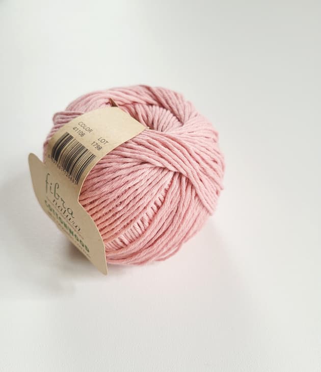 bawełna organiczna, włóczka  Cottonwood, kolor 41108 różowy