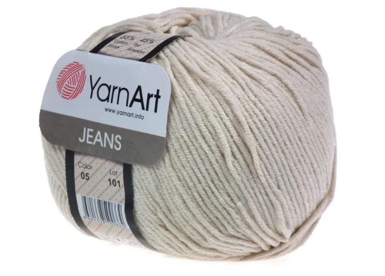 Włóczka Yarn Art Jeans, 05 jasny beż
